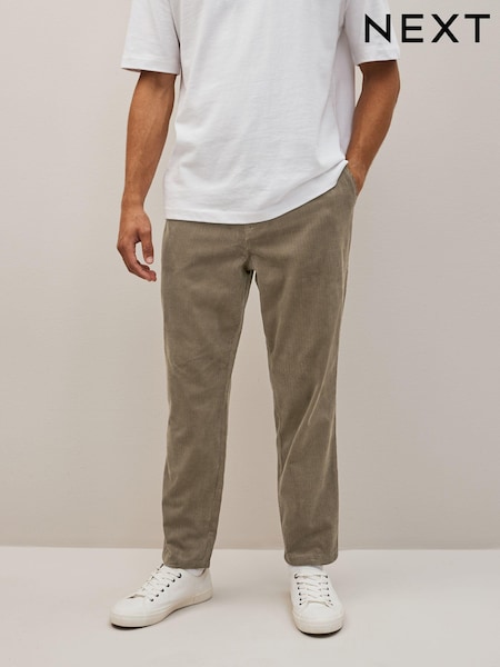 Stone Relaxed Fit Corduroy Trousers (933276) | €22