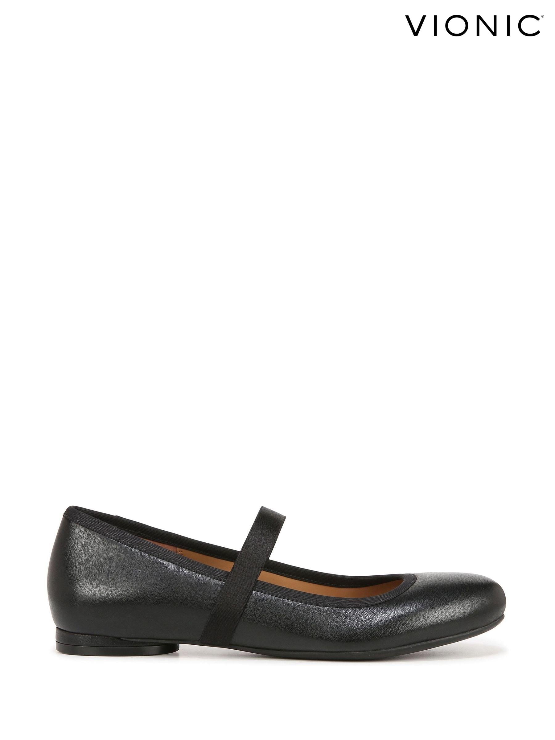 Vionic black dress shoes outlet