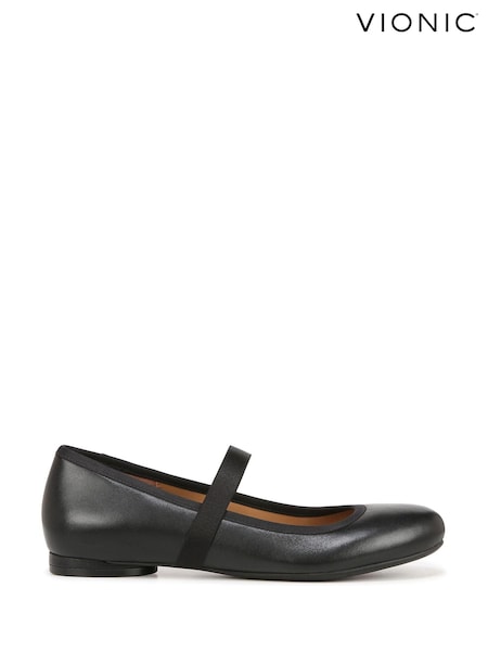 Vionic Leather Joseline Mary Jane Shoes (933648) | €92