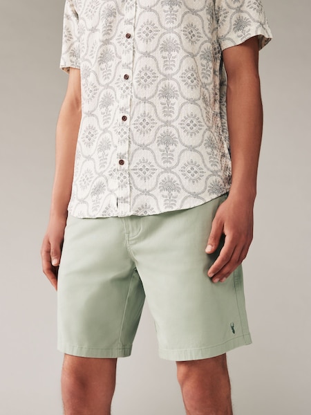 Green Elasticated Waist Chino Shorts (934270) | €6