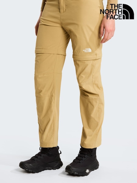 Cream - The North Face Exploration Regular Straight Leg Convertible Trousers