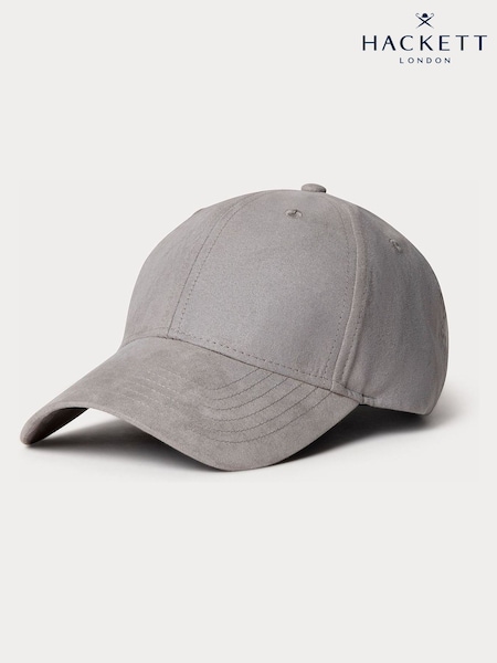 Grey - Regular Hackett Suede Cap