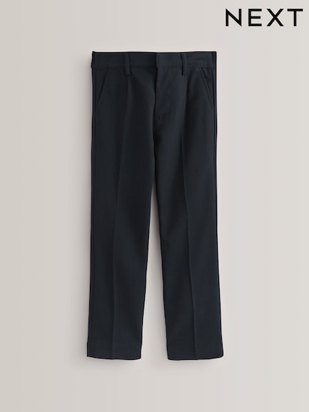 Azul marino - School Pleat Front Trousers (3-17yrs) (934639) | 11 € - 22 €