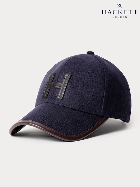 Mavi - Regular Hackett H Leather Trim Cap