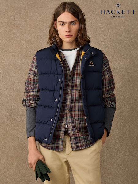 Azul - Regular Hackett Branded Gilet