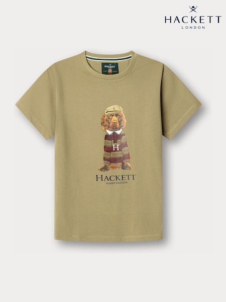 Green - Hackett Classic Fit Long Sleeves Harry Polo Shirt