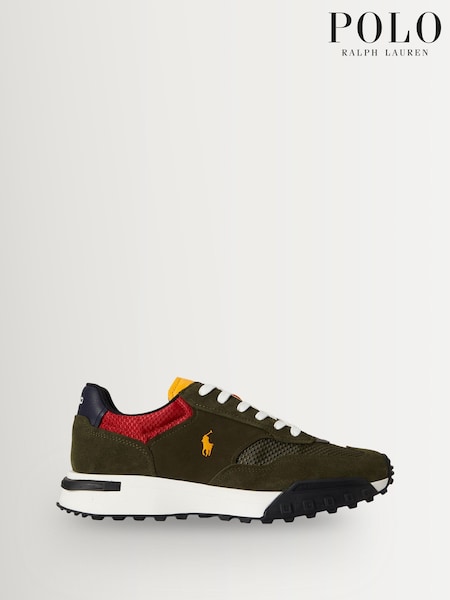 Green - Regular Polo Ralph Lauren Elridge Trainers
