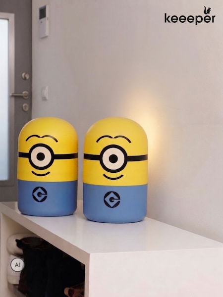 Keeeper 2 Pack Of Minions Stuart Stackable Storage Boxes