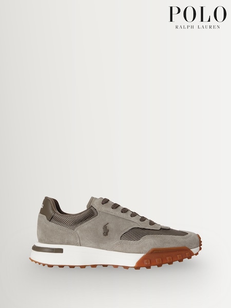 Grey - Regular Polo Ralph Lauren Elridge Trainers