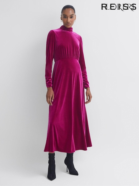 Florere Velvet Midi Dress (938050) | €255