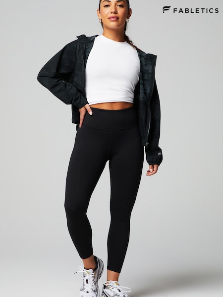 Black - Fabletics Define High-waisted 7/8 Leggings