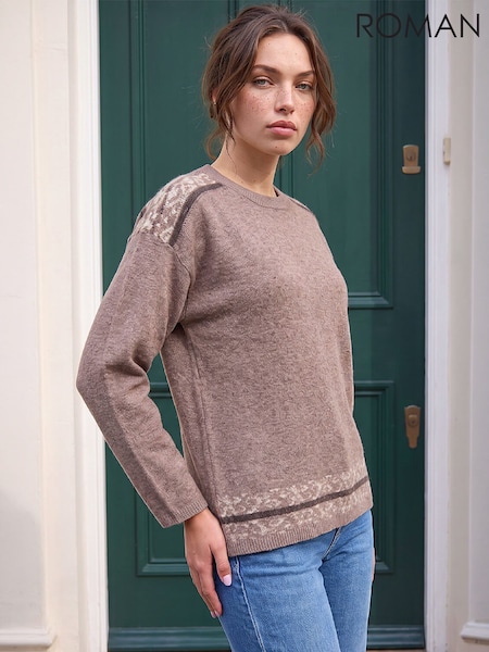 Brown - Roman Petite Animal Jumper