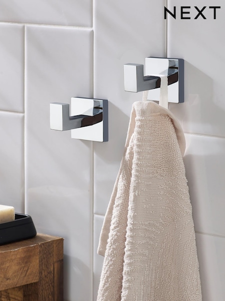 Chrome Wall Mount Hooks (939149) | €11
