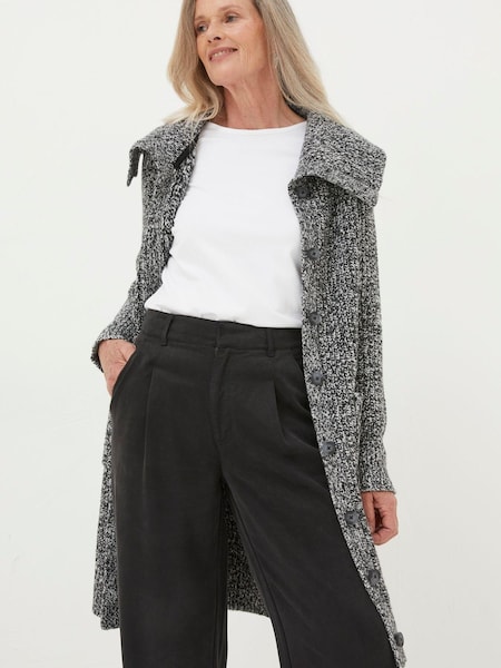 FatFace Black Lola Collar Coatigan (939971) | €54