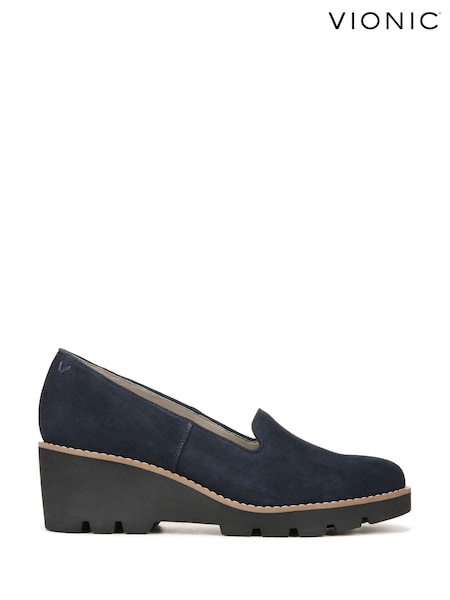 Vionic Willa Suede Slip-ons Wedges (940203) | €107