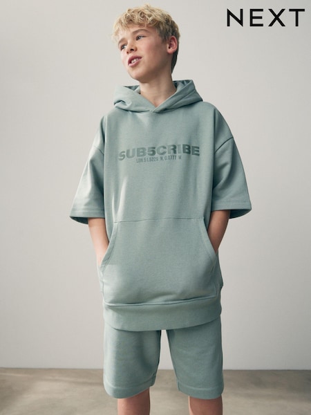 Minerali - Short Sleeve Hoodie and Shorts Set (3-16yrs) (940534) | € 18 - € 25