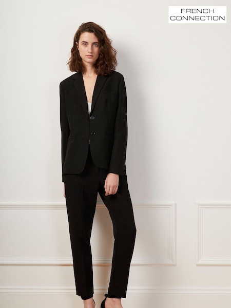 French Connection Black Whisper Ruth Tailored Trousers (941481) | €114