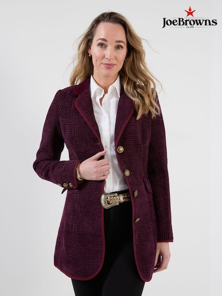 Red - Joe Browns Joe's Favourite Forever Longline Jacket