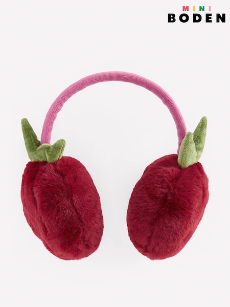 Red - Boden Novelty Ear Muffs