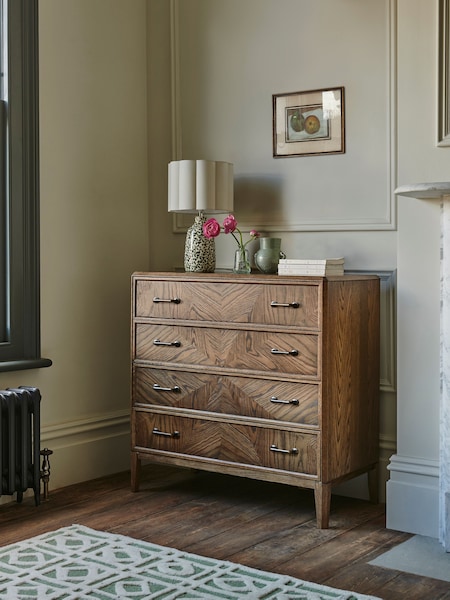 Nina Campbell Brown 4 Drawer Tedworth Chest (9426T8) | €882