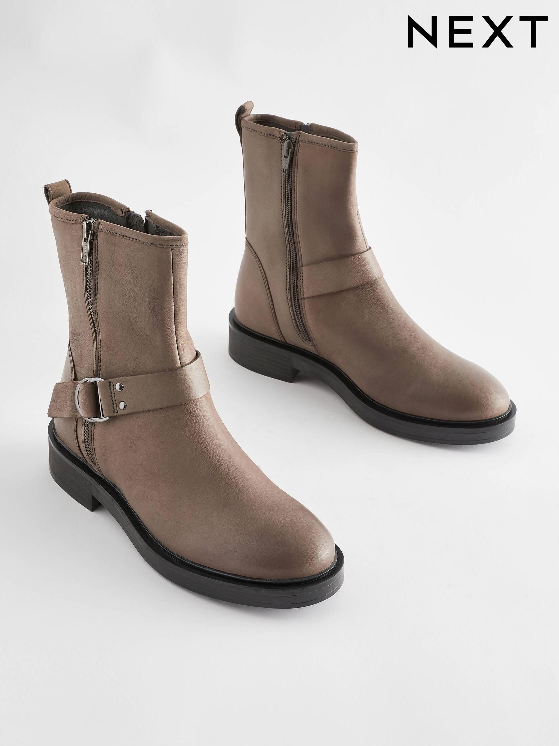 Grey ankle boots sale cheap