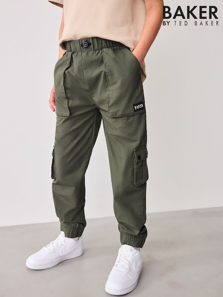 Baker by Ted Baker 100% Cotton Cargo Trousers (943113) | €20 - €24