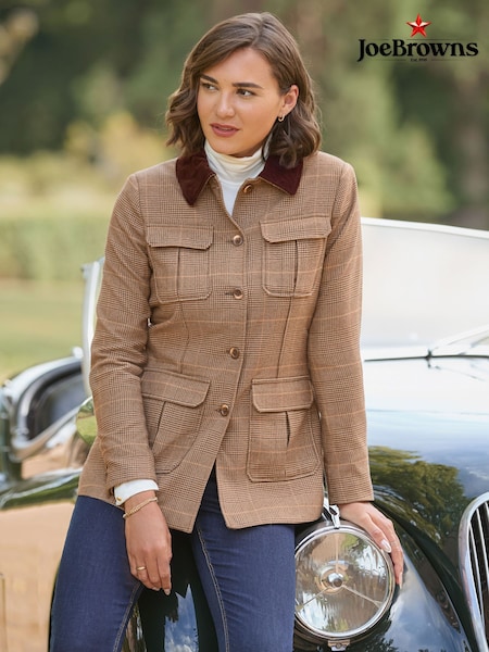 Brown - Joe Browns Remarkable Heritage Utility Jacket