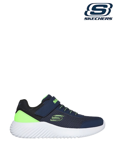 Skechers Dark Black Bounder Trainers (943459) | AED99
