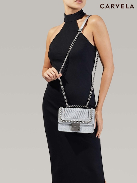 Silber - Carvela Mini Bailey Xbody Bag (945061) | 108 €