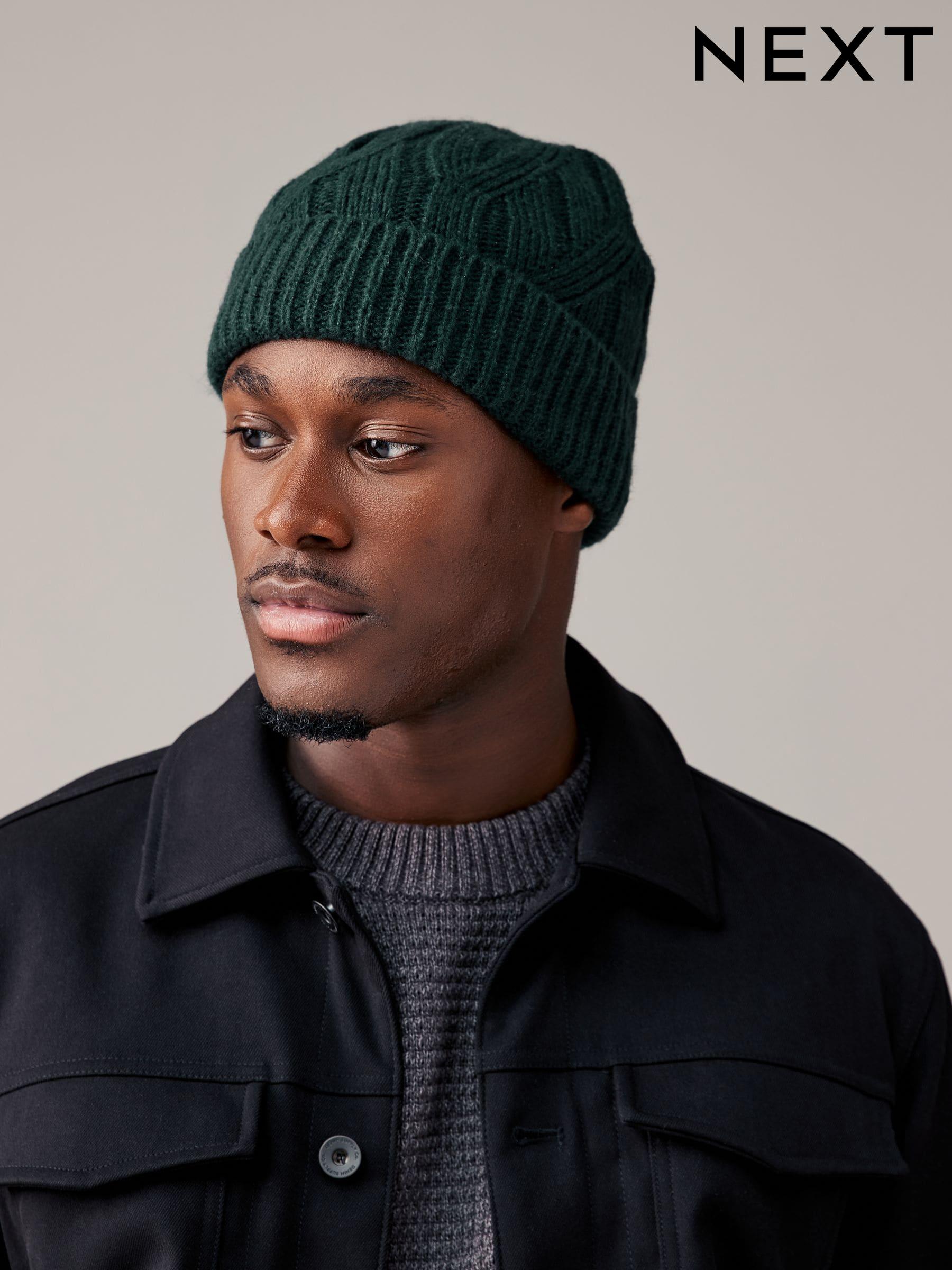 Men s Beanie Cable Hats Next Luxembourg