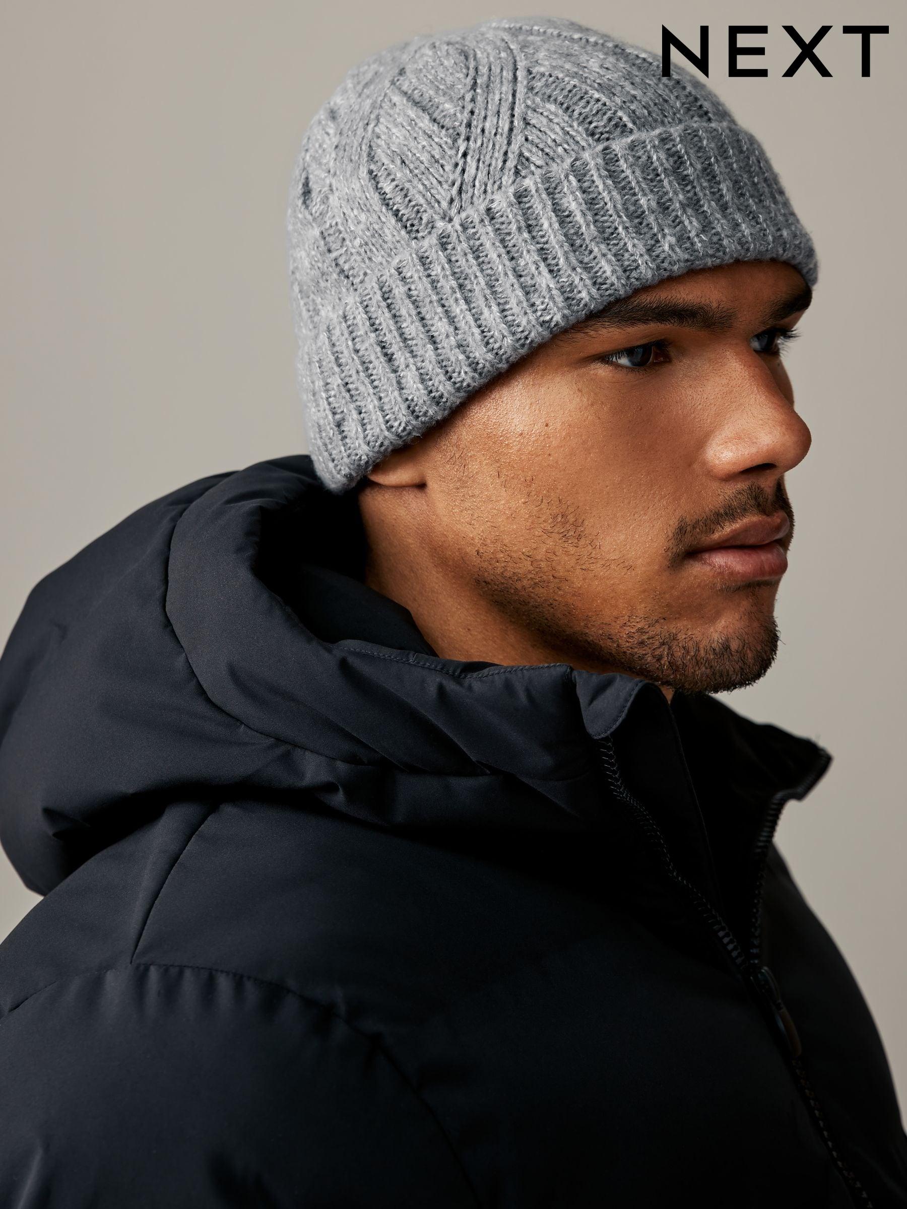 Men s Beanie Cable Hats Next Luxembourg