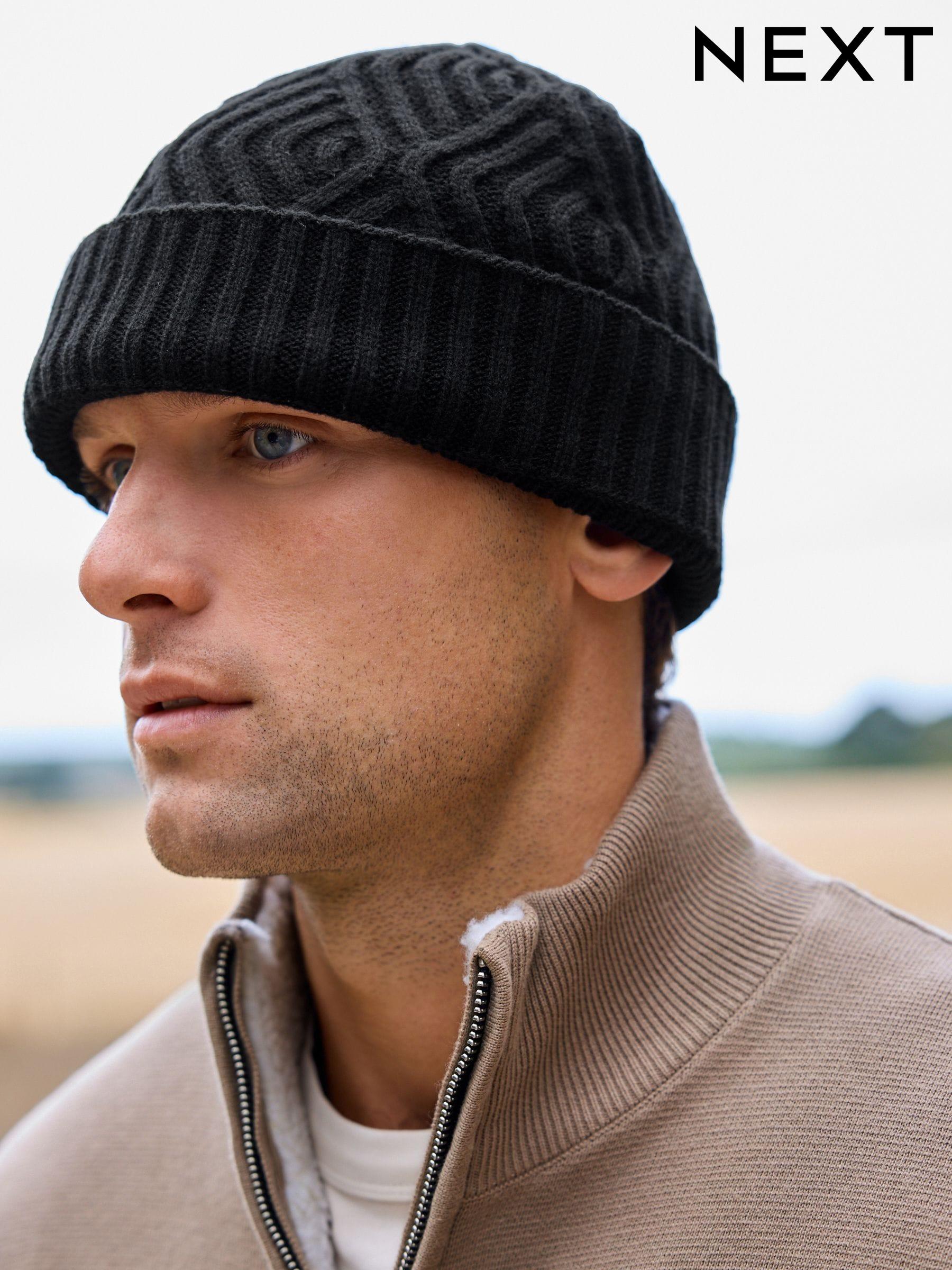 Next mens winter hats top