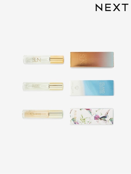 Set of 3 Summer Sun, Island Goddess and Paradise 10ml Perfume Set (945740) | €19.50