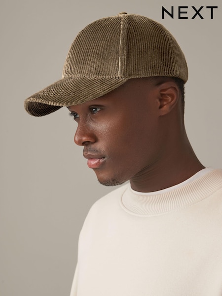 Olive Green Corduroy Cap (945985) | €7