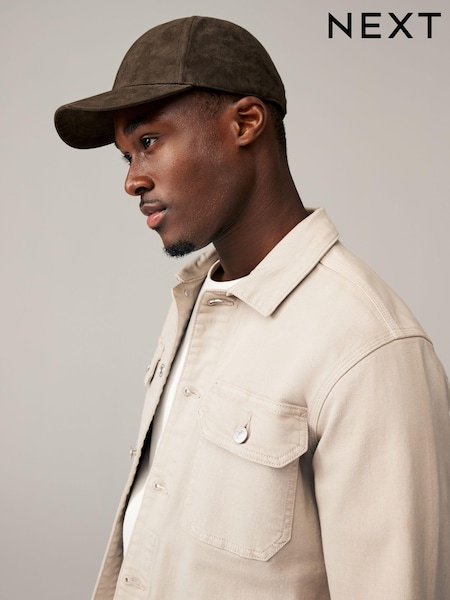Brown Suedette Cap (946036) | €9