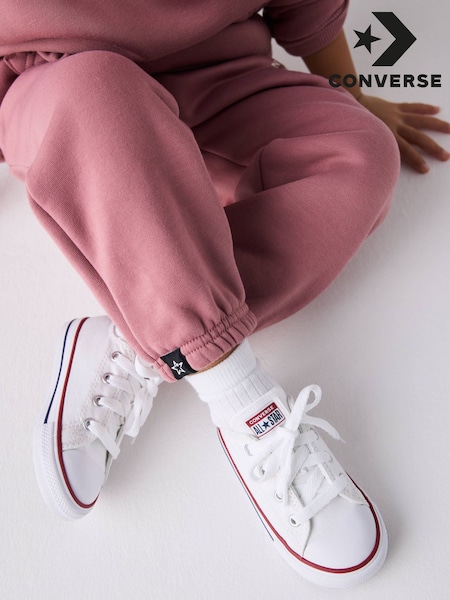 Converse White Chuck Taylor All Star Infant Low Trainers (946344) | 7,015 ISK