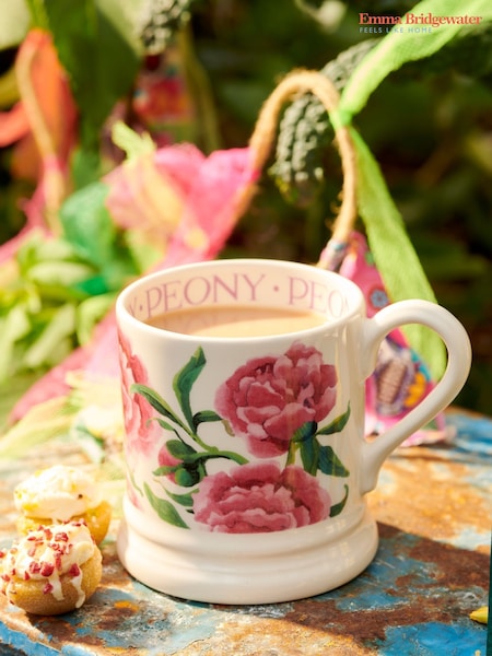Emma Bridgewater Pink Peony 1/2 Pint Mug