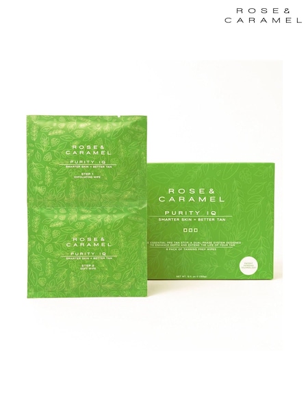 Rose & Caramel Purity Iq Self Tan Prep Wipes