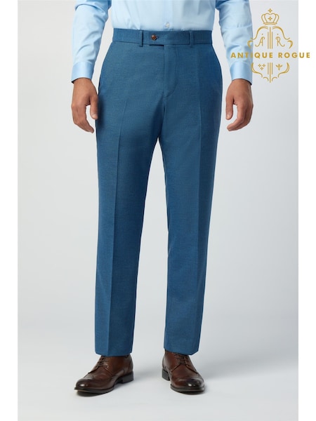 Azul - Regular Antique Rogue Regular Fit Blake Texture Trousers