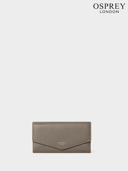 Gris - Sac à main Osprey London The Core Medium en cuir Matinée
