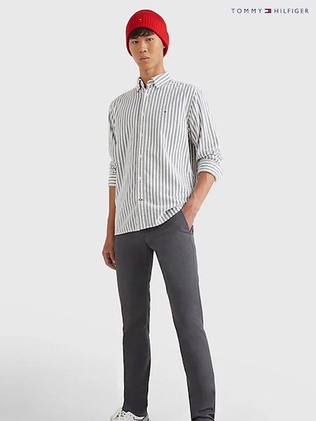 Harmaa - Tommy Hilfiger 1985 Bleecker Trousers (948203) | €173