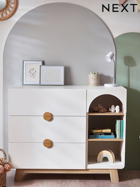 White Arches Junior Kids Multi Chest of Drawers (948228) | €490