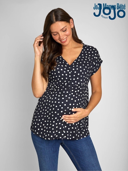 JoJo Maman Bébé Spot Maternity Blouse (948933) | 56 €