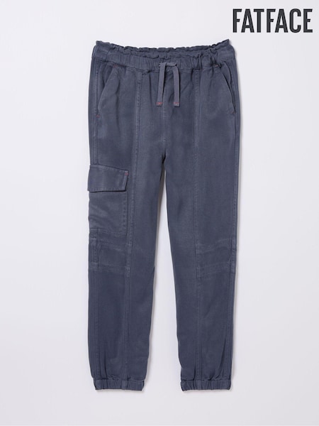 FatFace Blue Woven Cargo Joggers (952466) | €12.50