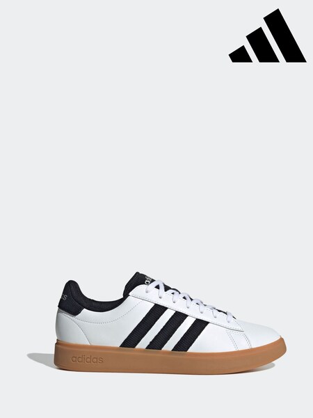 Alb/Negru - adidas Grand Court Trainers (953155) | 292 LEI
