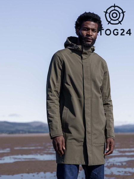 Vert - Tog 24 Glenton Long Hooded Waterproof Coat (953812) | € 141