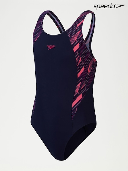 Speedo Hyperboom Splice Muscleback Swimsuit (953862) | ‏5 ر.ع.‏