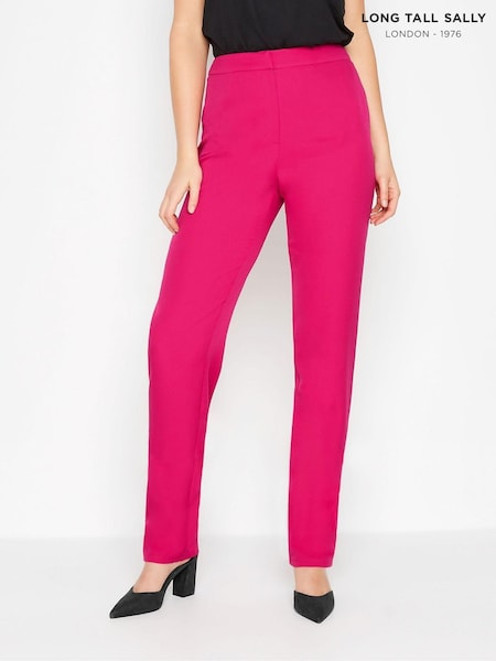 Pink - Long Tall Sally Scuba Crepe Slim Leg Trousers (954113) | 12 €