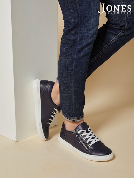 Jones Bootmaker Ladies Side Zip Casual Trainers (954833) | €101