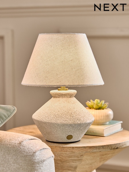 Grey Kineton Small Rechargeable Wireless Table Lamp (956235) | €55